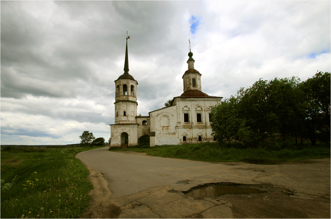 фото "Леонтьевская церковь, Великий Устюг" метки: архитектура, пейзаж, 