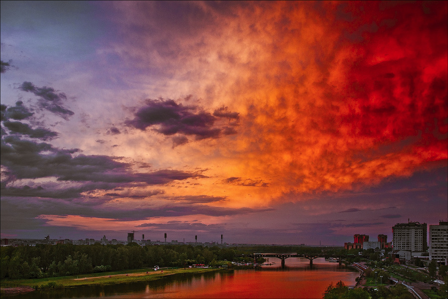 photo "* * *" tags: landscape, sunset