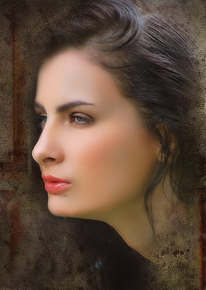 photo "::OXANA ::" tags: portrait, digital art, woman