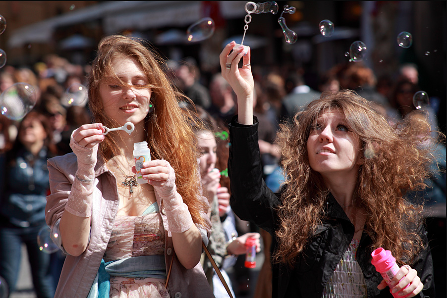 photo "Soap bubbles" tags: portrait, genre, woman