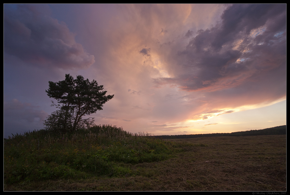 photo "Sunset / 0180_0062" tags: landscape, clouds, summer, sunset