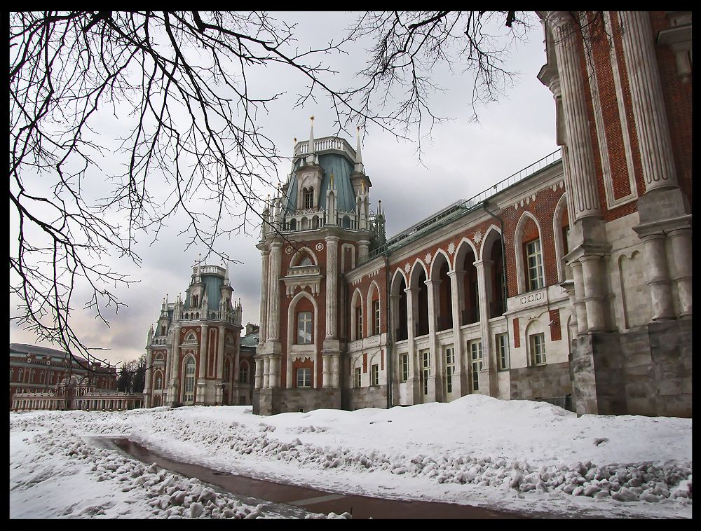 фото "Царицыно" метки: архитектура, пейзаж, зима