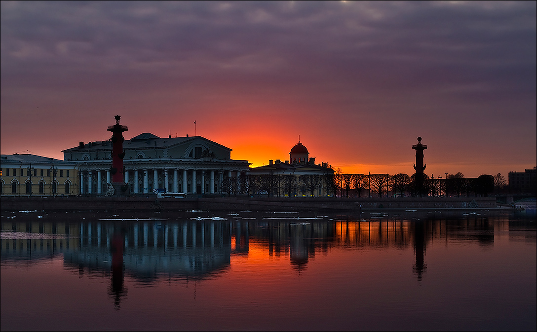 photo "Sunset, St. Petersburg" tags: architecture, city, landscape, 