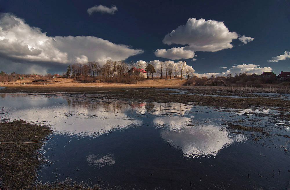 фото "Весеннее отражение" метки: пейзаж, весна, вода