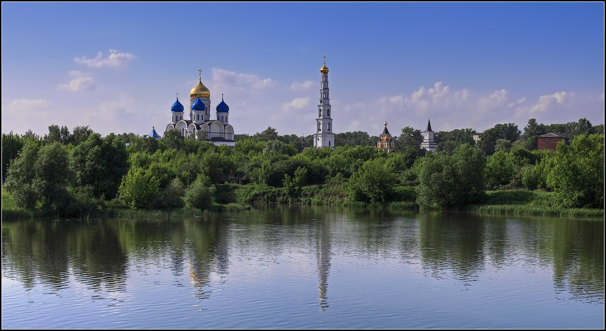 фото "Николо-Угрешский монастырь" метки: архитектура, пейзаж, вода
