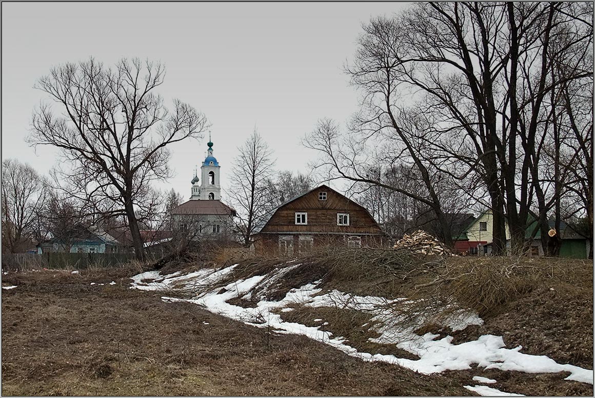 фото "Последний снег." метки: архитектура, пейзаж, весна