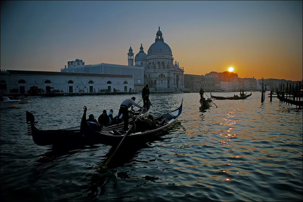 photo "Canal Grande" tags: city, landscape, sunset