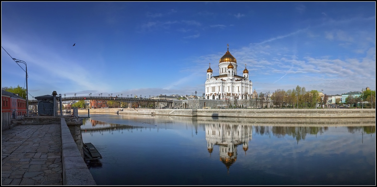 фото "Москва весенняя" метки: город, панорама, 