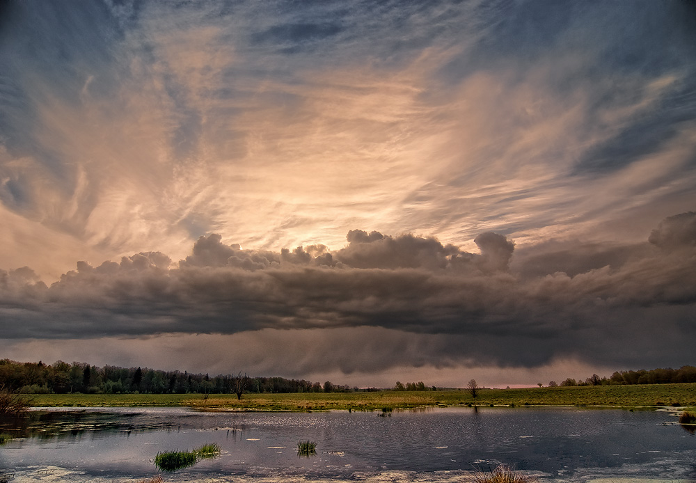 photo "***" tags: landscape, spring, sunset