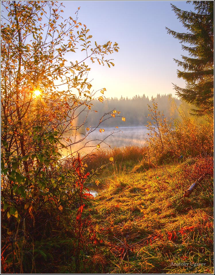 photo "***" tags: landscape, autumn, sunset