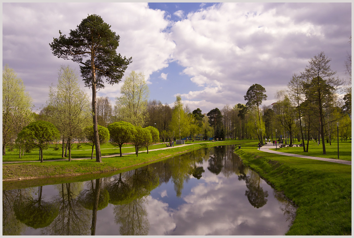 photo "In a Spring Park" tags: landscape, spring, water