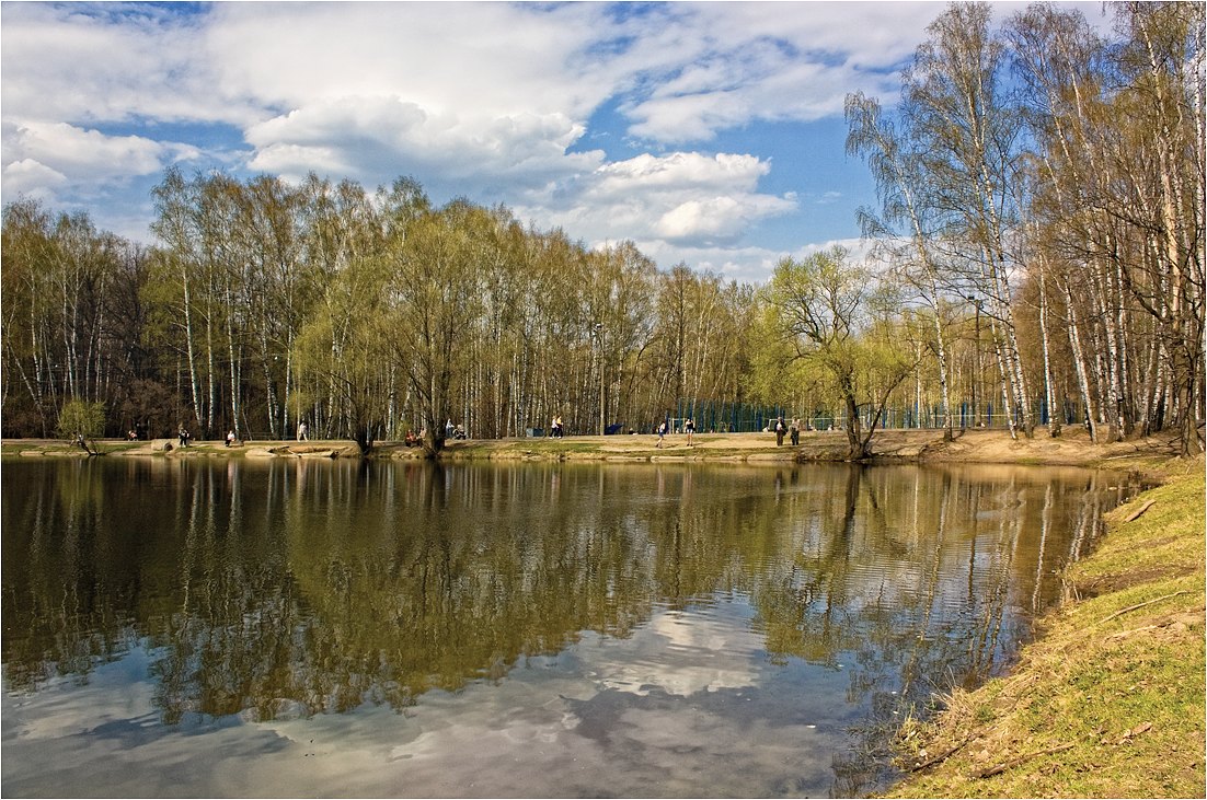 photo "***" tags: landscape, clouds, reflections, spring, water