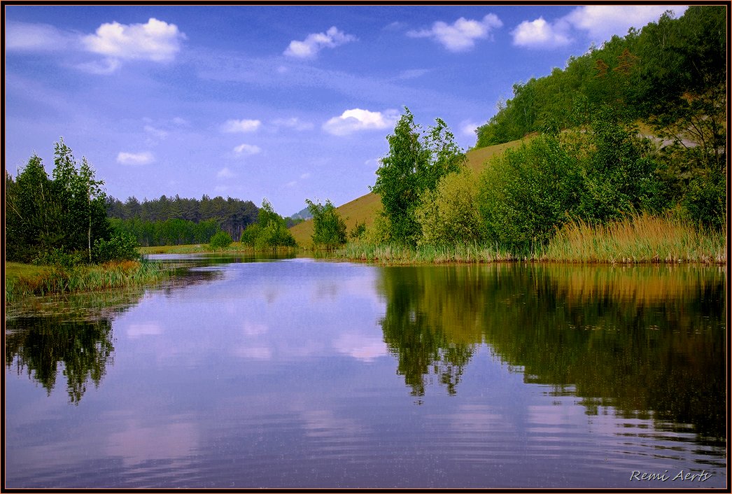 фото ",nice day" метки: пейзаж, вода, облака