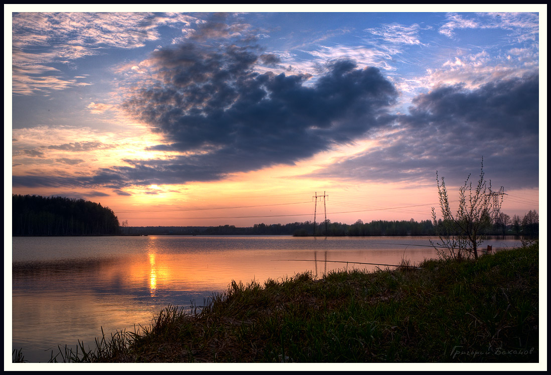 photo "***" tags: landscape, sunset, water