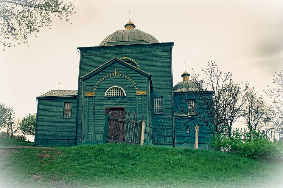 фото "Старая церковь (начало XIX в.)" метки: архитектура, пейзаж, 