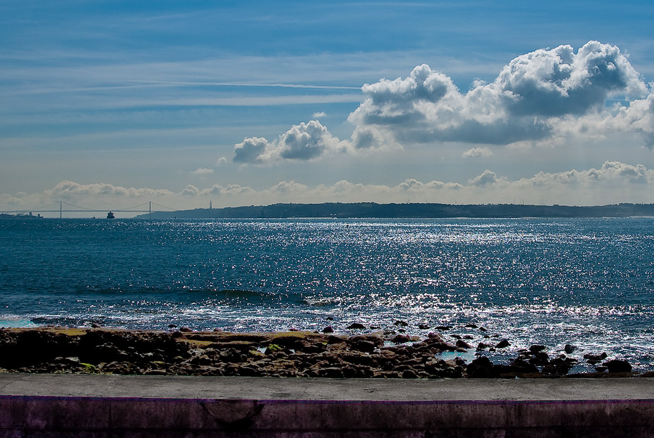 photo "Lisbon Harbour" tags: landscape, panoramic, water