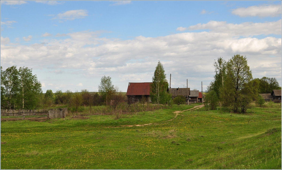 фото "Околица" метки: пейзаж, архитектура, весна