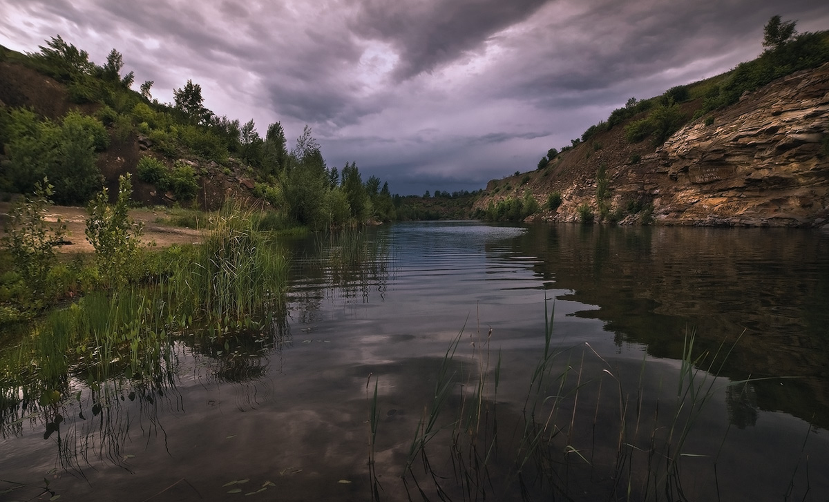 фото "Грозовое настроение" метки: пейзаж, вода