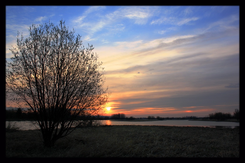 photo "****" tags: landscape, spring, sunset