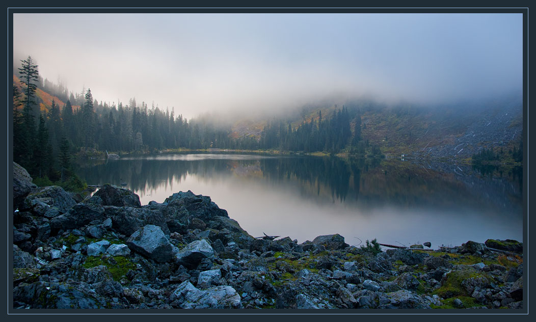 фото "Синий туман" метки: пейзаж, вода, закат