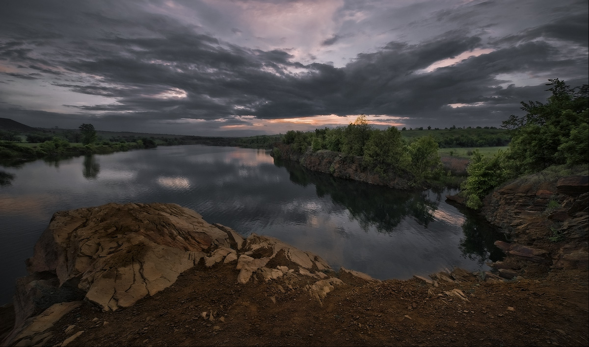 фото "Вечер на Алмазном" метки: пейзаж, закат