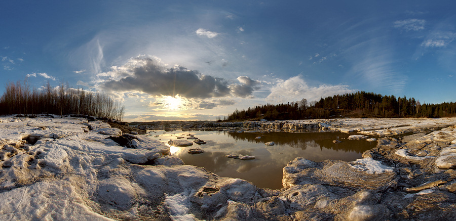 photo "Early Spring" tags: panoramic, landscape, 