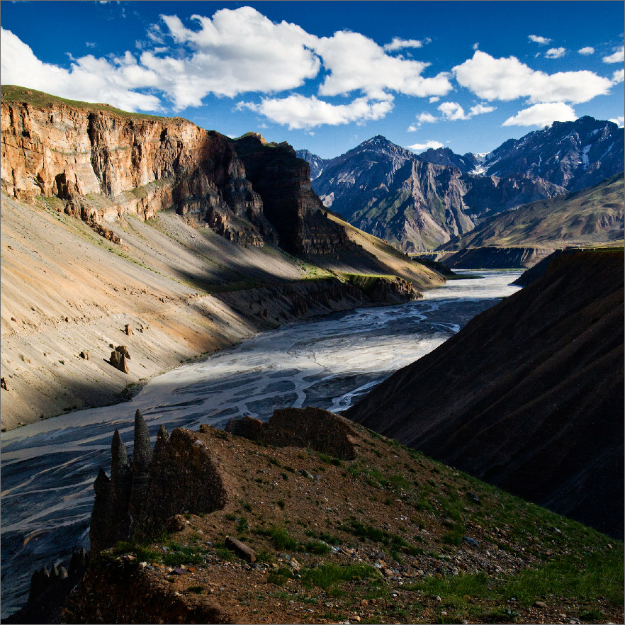 photo "Spiti River Valley" tags: landscape, mountains