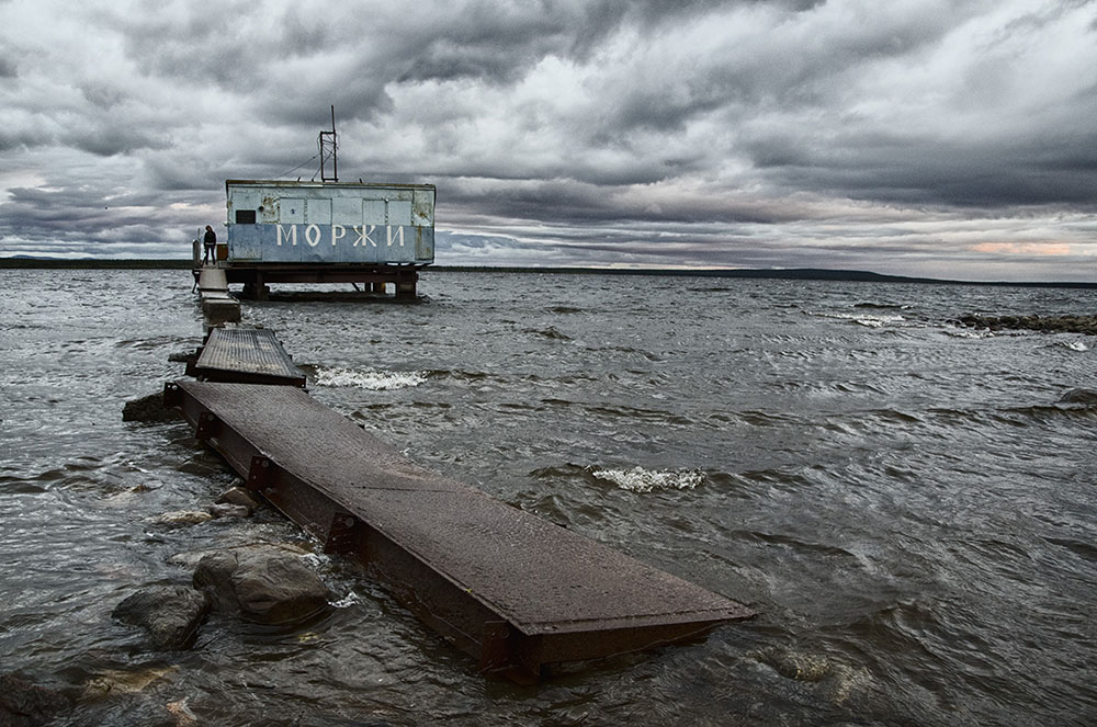 фото "Здесь могут водиться..." метки: пейзаж, вода, облака