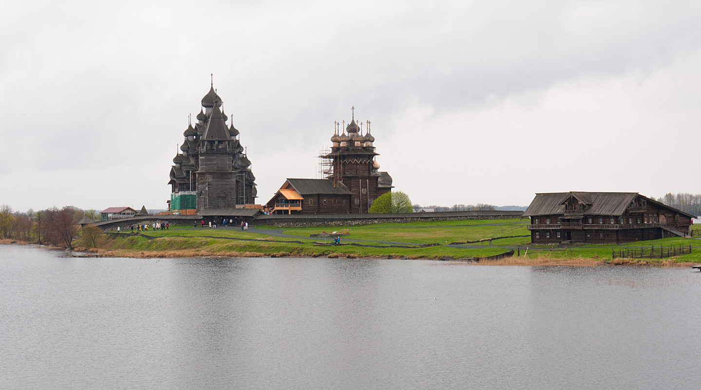 photo "Kizhi. Gloomy day." tags: architecture, landscape, 