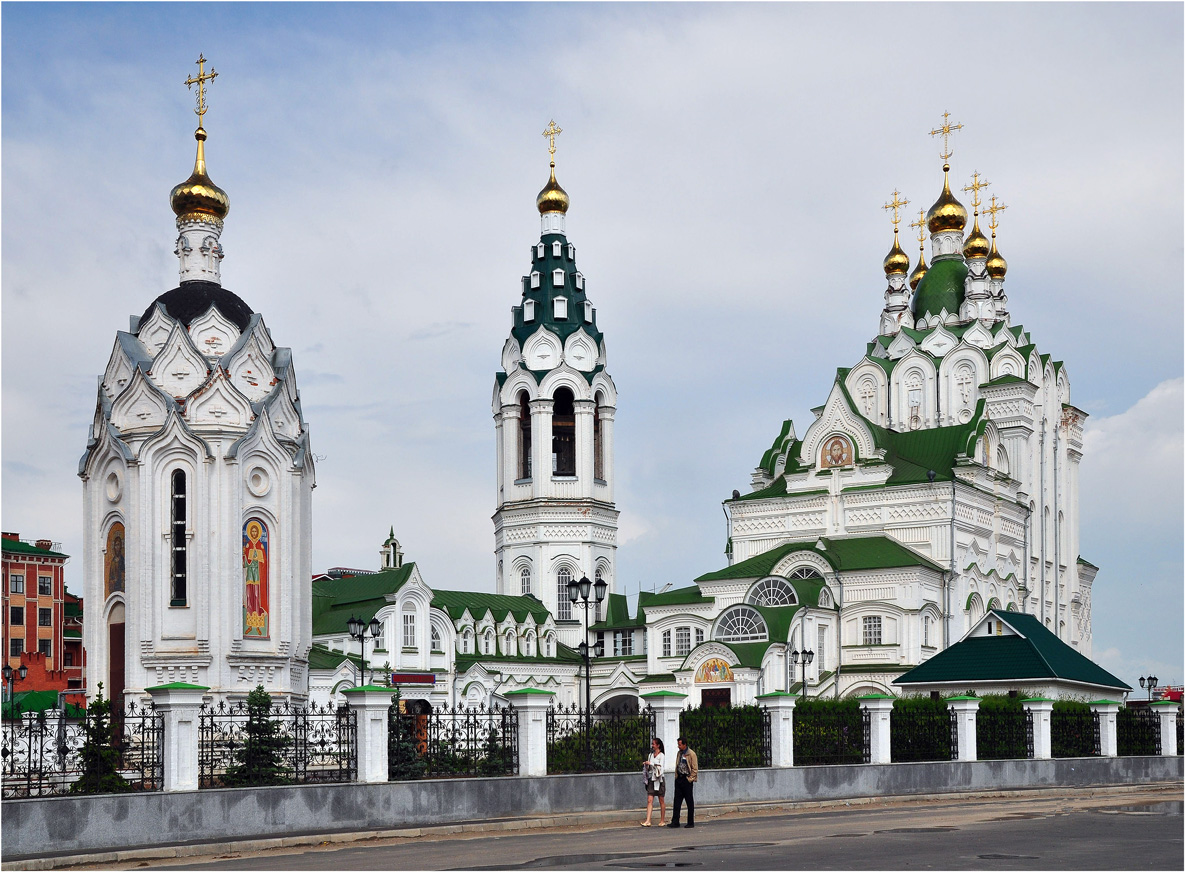 фото "Церковь Троицы Живоначальной" метки: архитектура, пейзаж, лето