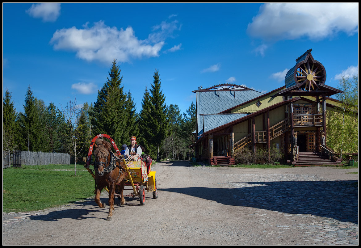 photo "Russian village))" tags: genre, landscape, summer