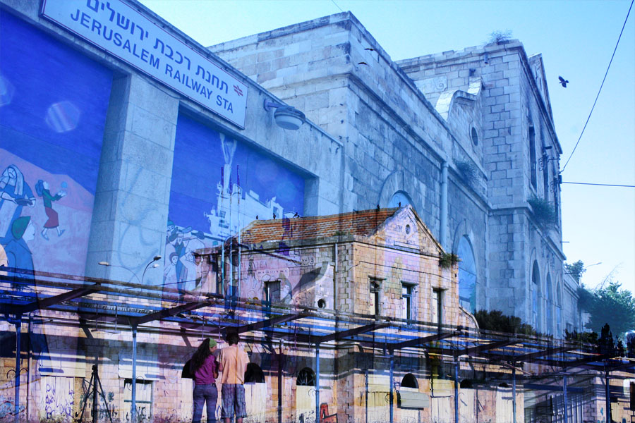 photo "The Train: Some Lines Shoulder Never Be Crossed..." tags: architecture, montage, landscape, 
