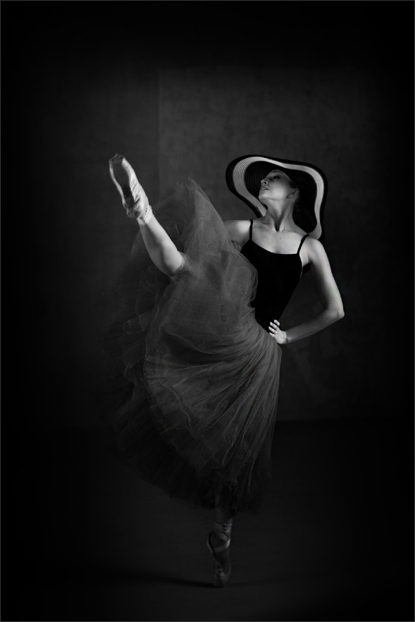 photo "Ballet." tags: black&white, 