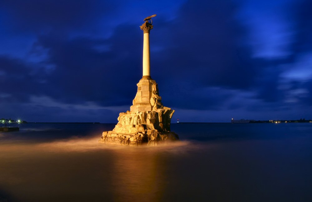 photo "Restless late twilight" tags: landscape, clouds, water