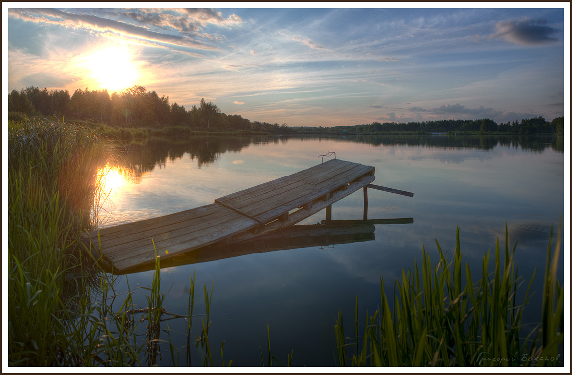 photo "***" tags: landscape, panoramic, sunset
