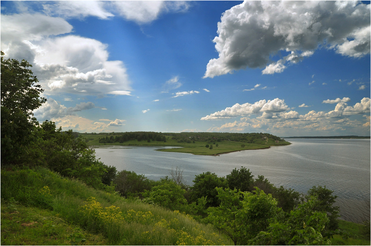 photo "***" tags: landscape, clouds, summer