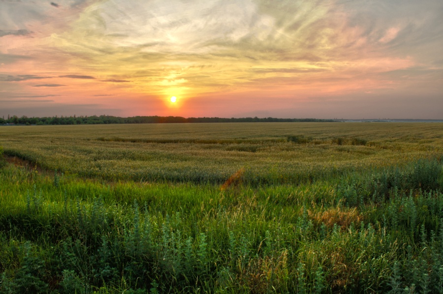 photo "***" tags: landscape, sunset