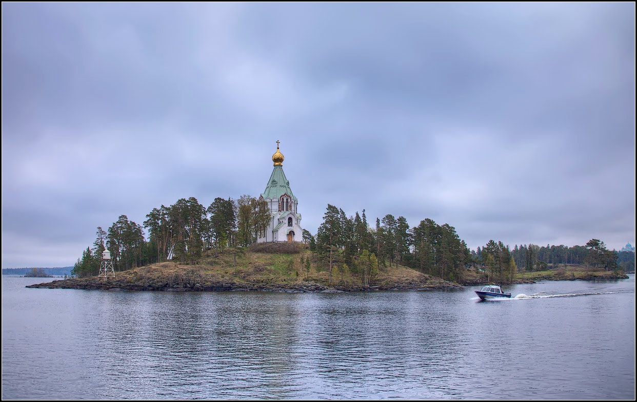 фото "Валаам. Никольский скит" метки: пейзаж, архитектура, вода