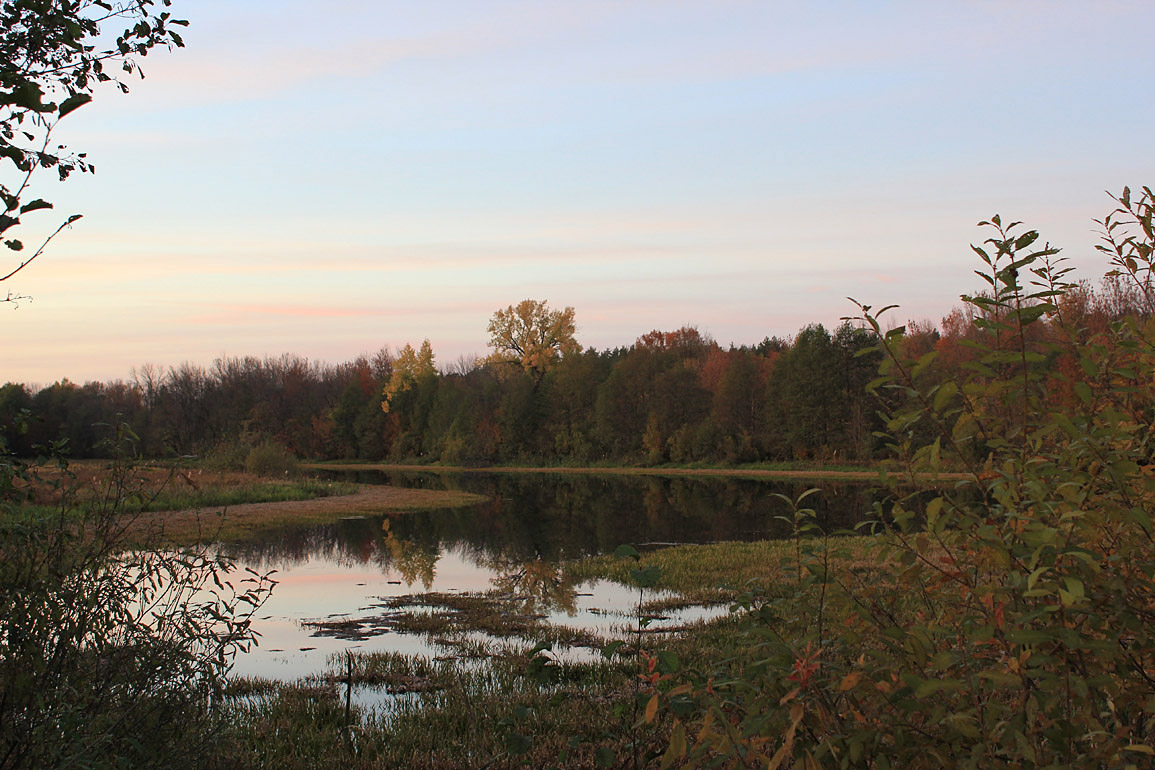photo "October. Twilight." tags: landscape, autumn, sunset