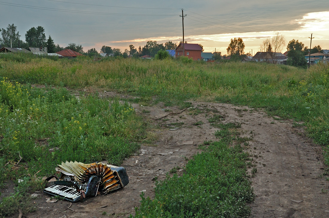 фото "Последний этюд для аккордеона" метки: пейзаж, закат, лето