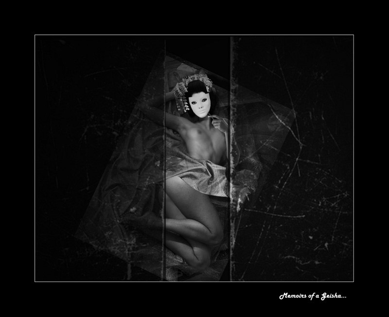 фото "Memoirs of a geisha..." метки: ню, digital art, 