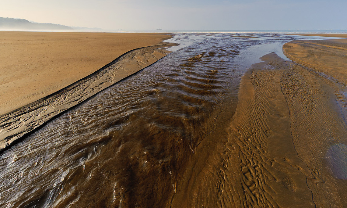 фото "Ручей,бегущий к океану" метки: пейзаж, вода