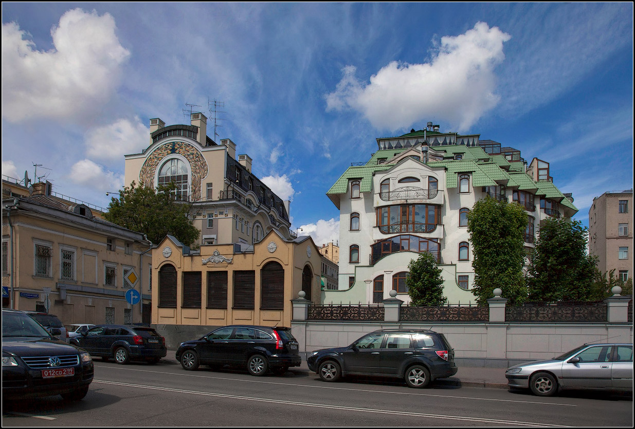 фото "Москва. Остоженка" метки: город, архитектура, пейзаж, 