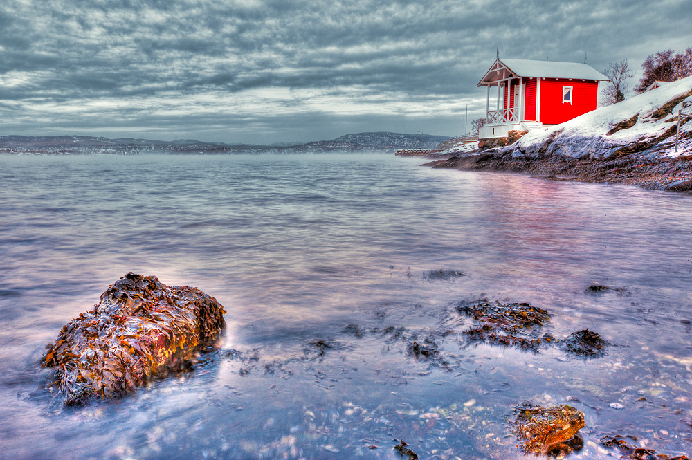 photo "Winter in Oslo" tags: landscape, water, winter