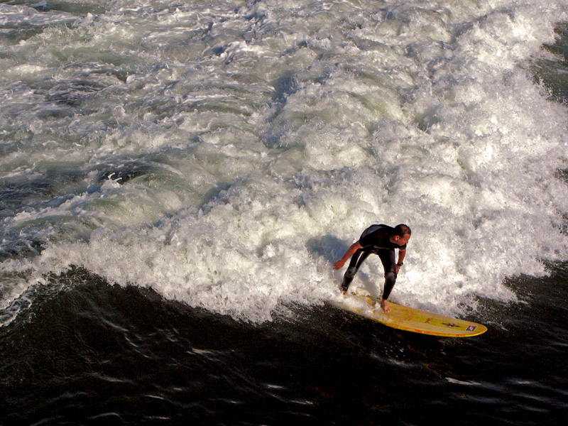 фото "The Surfer" метки: пейзаж, вода