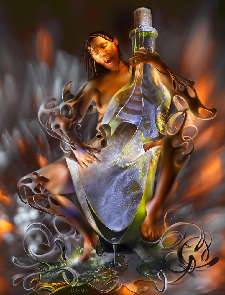 photo "Torn Strings" tags: digital art, nude, 