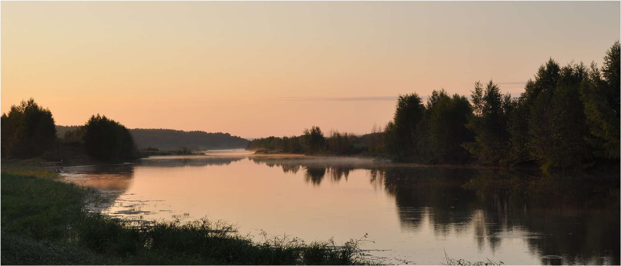 фото "Утренняя зорька" метки: пейзаж, вода, закат