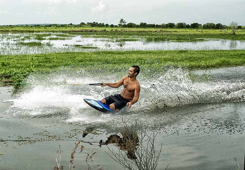 photo "Waterboarding in Old Myakka" tags: sport, 