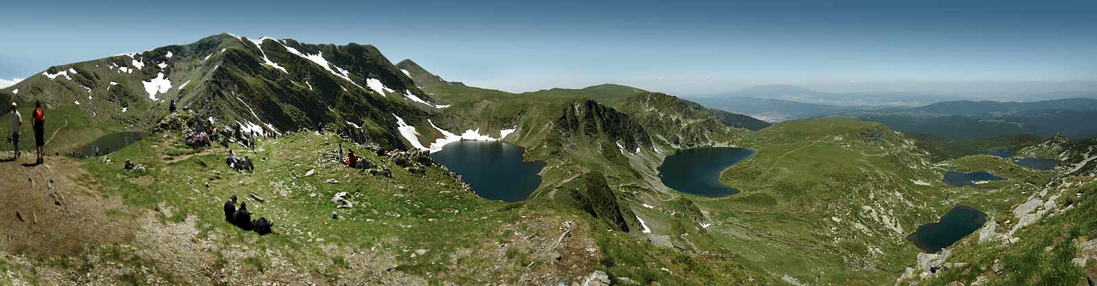 фото "The Seven Rila Lakes - panorama" метки: пейзаж, горы