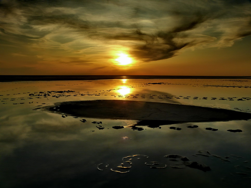 photo "***" tags: landscape, sunset, water